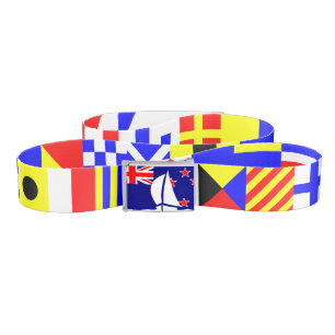 Nautical Flags New Zealand Flag Sailing Yacht Belt