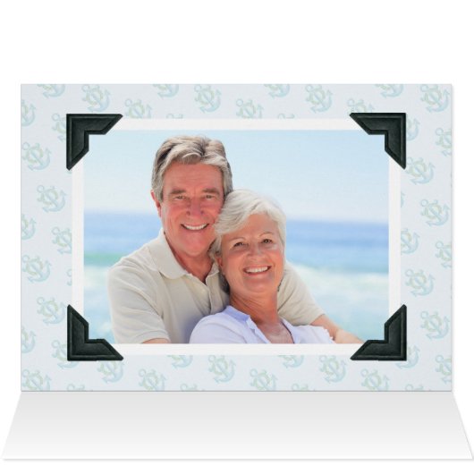 Nautical Happy Holidays from New Hampshire (Inside Horizontal (Top))