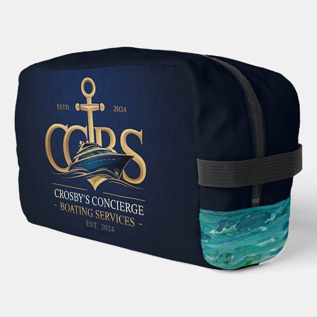 Nautical Haven Toiletry Bag (Left Corner)