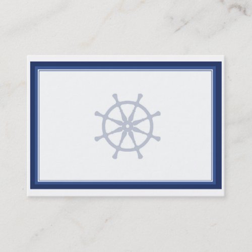 Nautical Helm Business Card