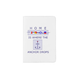 Nautical Home Passport Cover