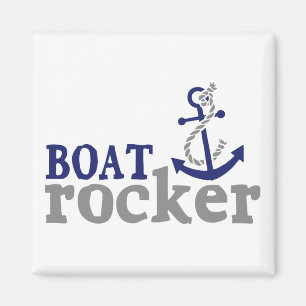 Nautical Humor Boat Rocker Magnet