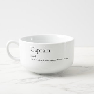 Nautical Humor: The Sailor’s True Definition Soup Mug