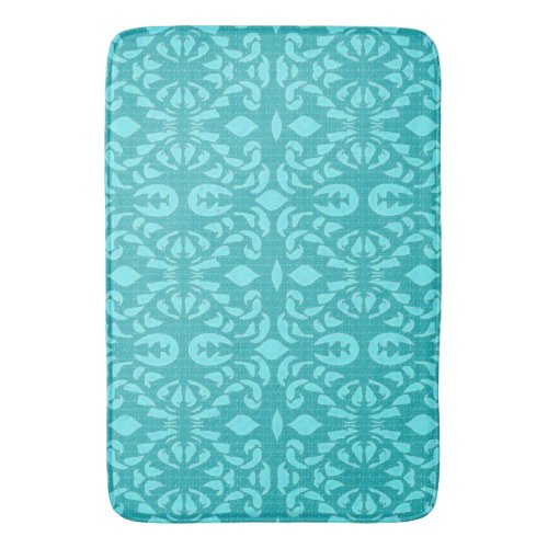 Nautical_Isle_Turquoise_Home_Bed_Bath_Rug_SML Bath Mat