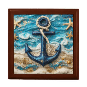 Nautical Jewelry Keepsake Box