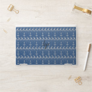 Nautical Knit Pattern HP Laptop Skin