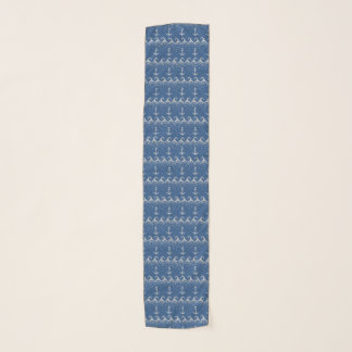 Nautical Knit Pattern Scarf