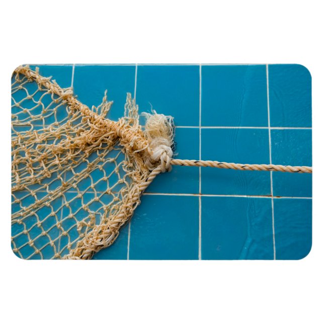Nautical Knot & Pool Tiles Magnet (Horizontal)