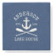 Nautical Lake House Family Anchor Oars Navy Blue