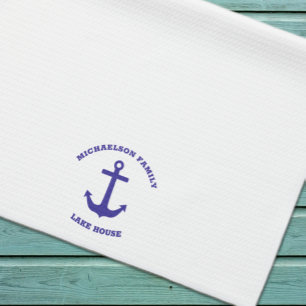 Nautical Lake House Kitchen Towel