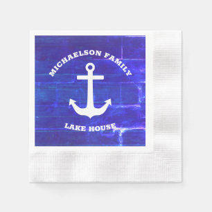 Nautical Lake House Napkins