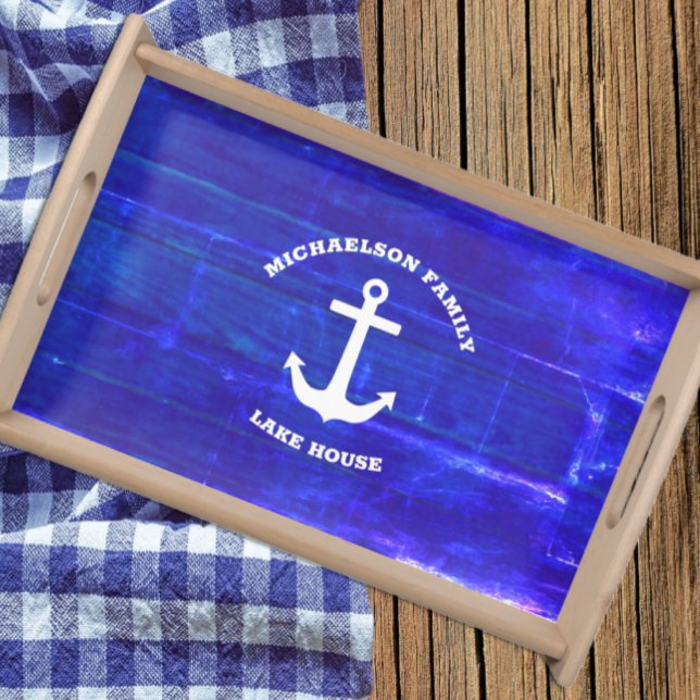 Nautical Lake House Serving Tray (Creator Uploaded)