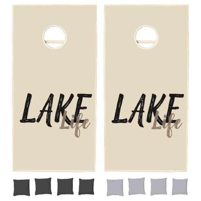 nautical LAKE LIFE | Cornhole Set (Set)