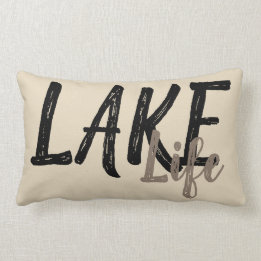 nautical LAKE LIFE | Lumbar Pillow