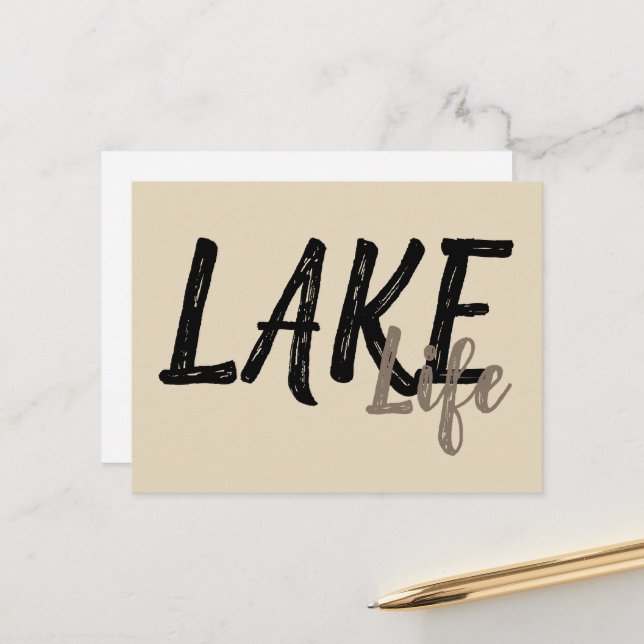 nautical LAKE LIFE | Postcard (Front/Back In Situ)