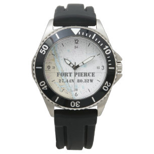 Nautical Latitude Longitude Boater Fort Pierce FL Watch
