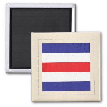 Nautical Letter "c" Signal Flag Magnet by KnotPaperStitch at Zazzle