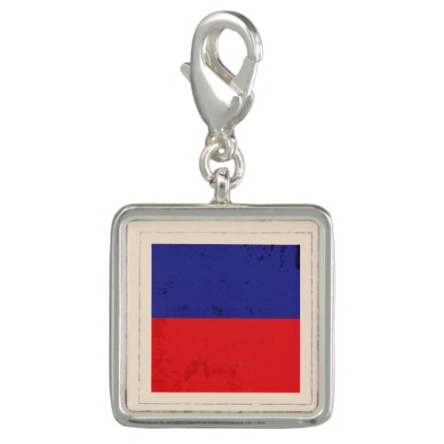 Nautical Letter E Signal Flag Charm