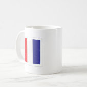Nautical Letter “T” Signal Flag Coffee Mug (Front Left)