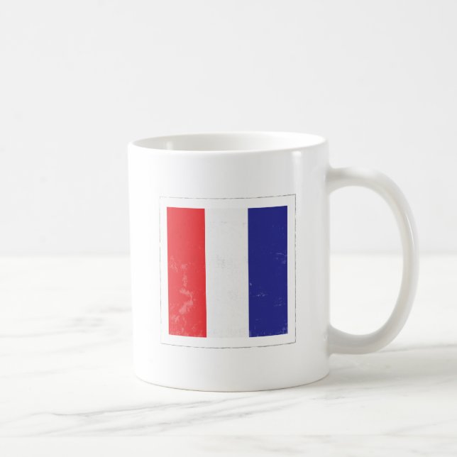 Nautical Letter “T” Signal Flag Coffee Mug (Right)