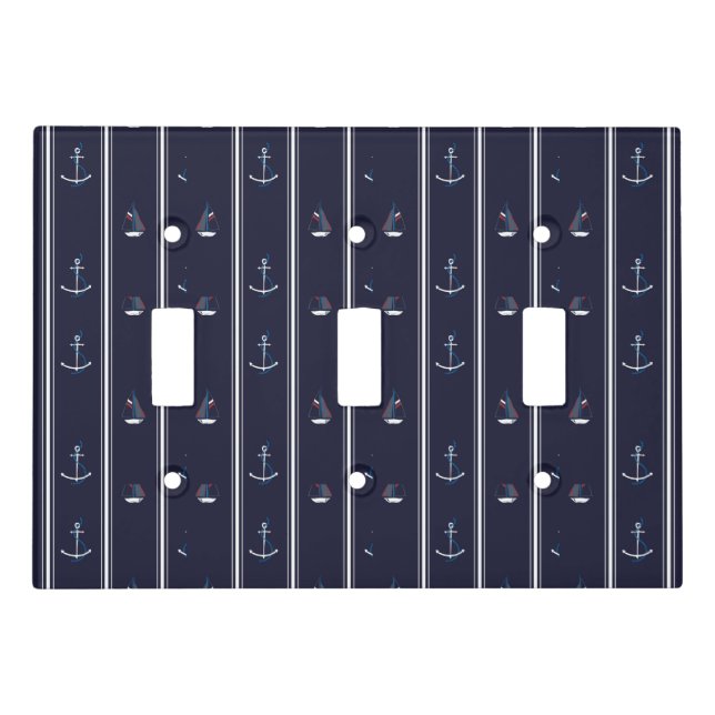 Nautical Light Switch Cover (Front)