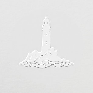 Nautical Lighthouse #3 Image Only No Text Embosser