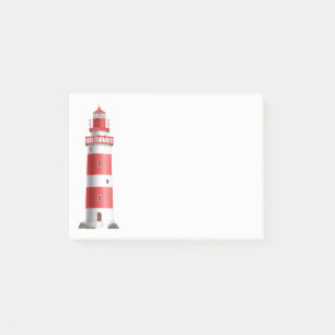 Nautical Lighthouse Beach Ocean Sailor Post-it Notes