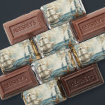 Nautical Lighthouse Coastal Beach Adventure Hershey's Miniatures<br><div class="desc">Set sail with style! These nautical-themed chocolate bar wrappers feature a stunning tall ship sailing across a vibrant ocean scene — perfect for adding a touch of maritime charm to your special event. Make unforgettable party favors for nautical birthdays, baby showers, weddings, or pirate-themed celebrations. Personalize with your event details...</div>