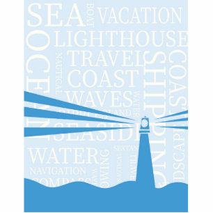 Nautical Lighthouse poster Cutout