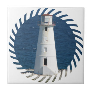 Nautical Lighthouse  Tile