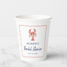Nautical Lobster Coastal Bridal Shower 