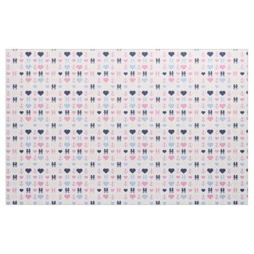 Nautical Love Fabric