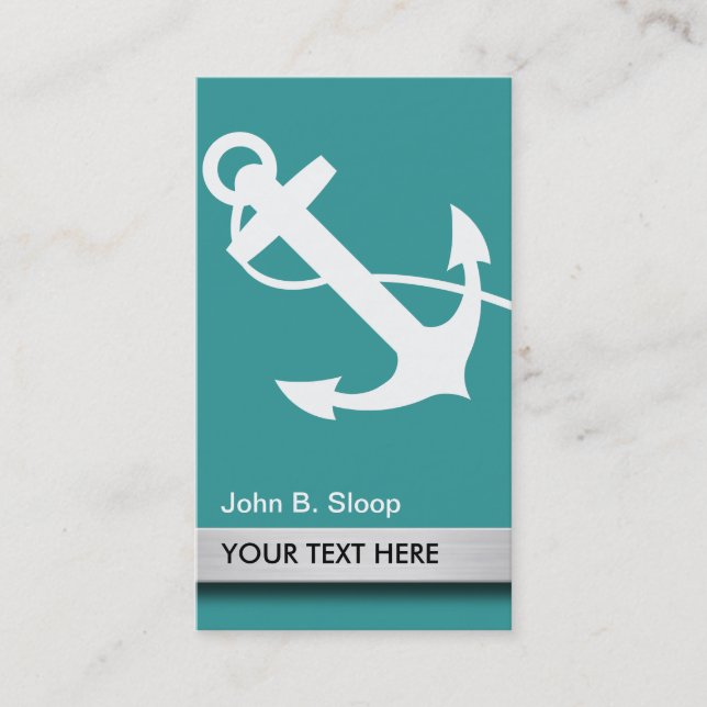 Nautical Marine Business Card (Front)