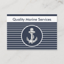 Nautical Marine Business Cards