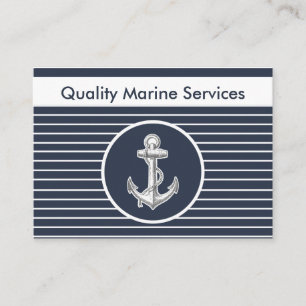 Nautical Marine Business Cards