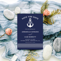 Nautical Maritime Anchor Ocean Lake House Wedding