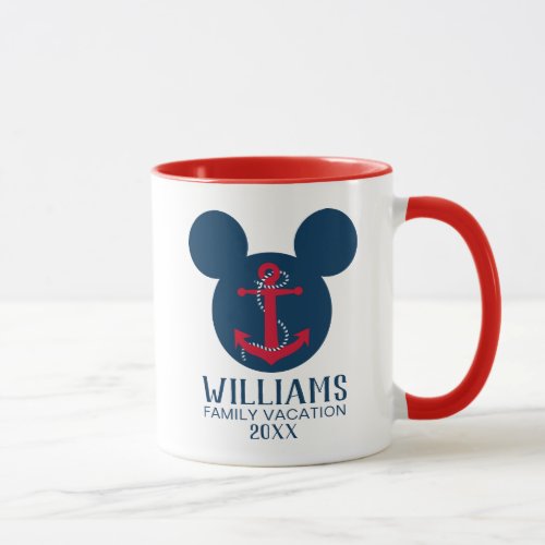 Nautical Mickey  Family Vacation Mug