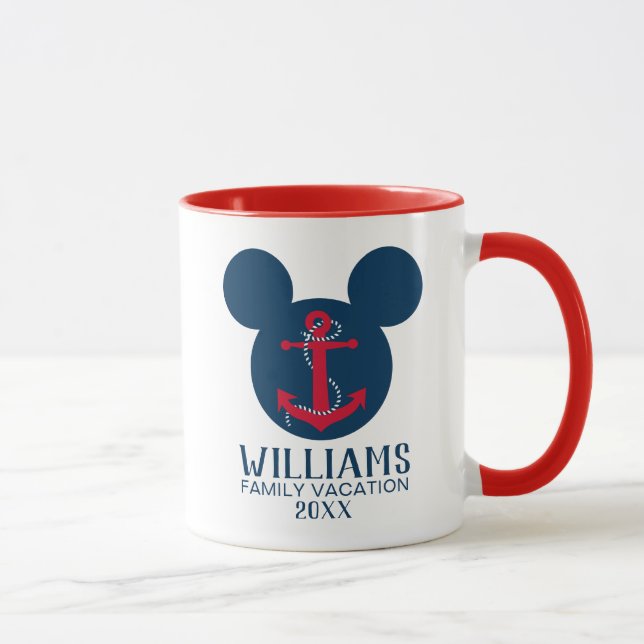 Nautical Mickey | Family Vacation Mug (Right)