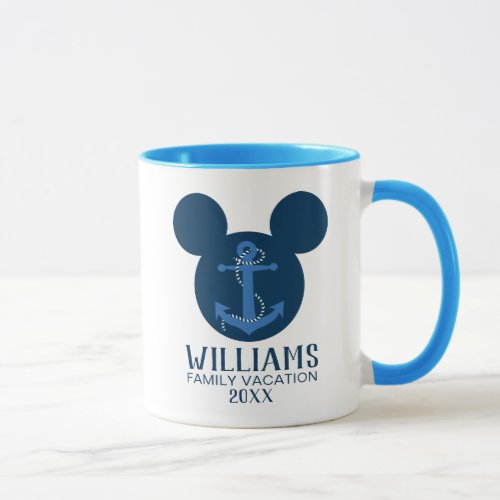 Nautical Mickey  Family Vacation Mug