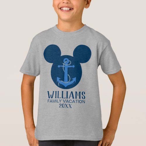 Nautical Mickey  Family Vacation T_Shirt