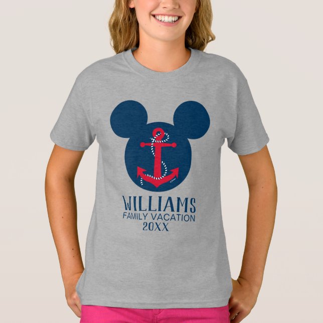 Nautical Mickey | Family Vacation T-Shirt (Front)