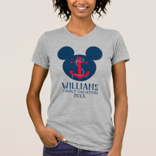 Nautical Mickey   Family Vacation T-Shirt