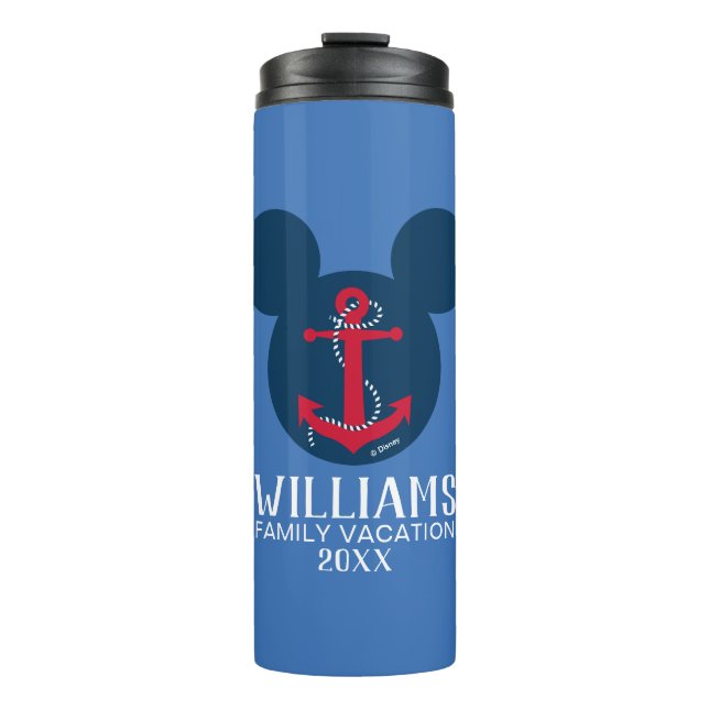 Nautical Mickey | Family Vacation Thermal Tumbler (Front)