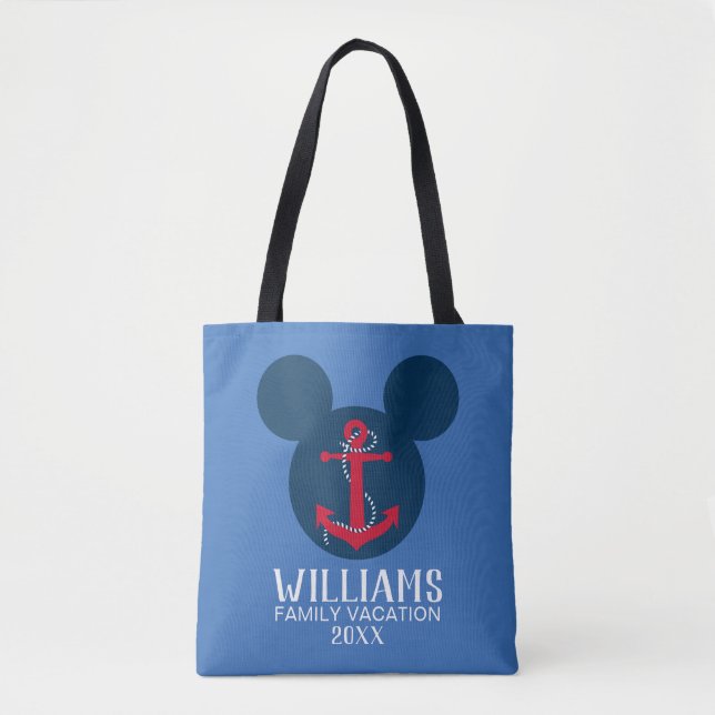 Nautical Mickey | Family Vacation Tote Bag (Front)