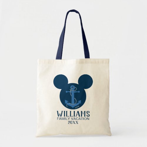 Nautical Mickey  Family Vacation Tote Bag