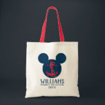 Nautical Mickey | Family Vacation Tote Bag<br><div class="desc">Set sail in Disney style with this nautical-themed Mickey Mouse family vacation tote bag. Featuring Mickey in a playful maritime design, this customizable tote allows you to add your family name, making it the perfect keepsake for your Disney getaway. Ideal for beach trips, cruises, or any family adventure, this tote...</div>