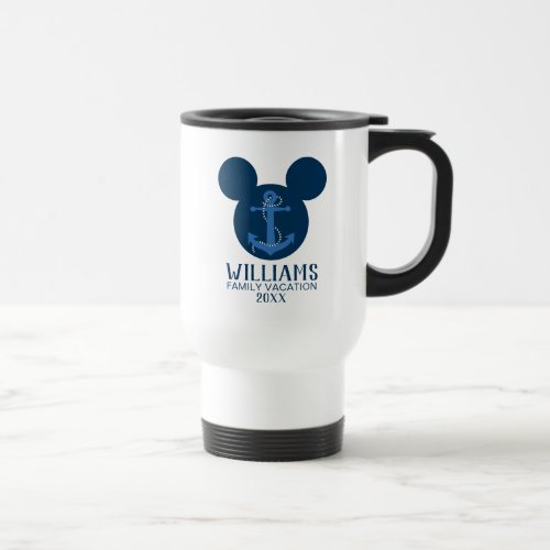 Nautical Mickey  Family Vacation Travel Mug