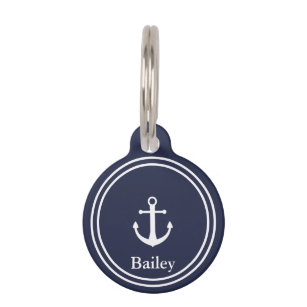 Nautical dog tags online