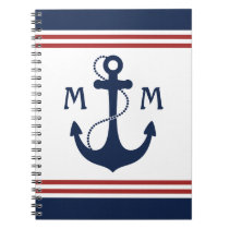Nautical Monogram Notebook