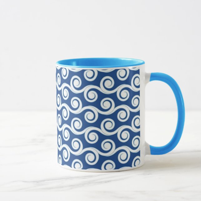 Nautical Mug Waves (Right)
